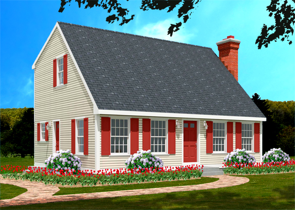 Cape Cod Home Plan